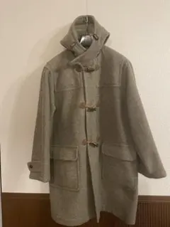 ウール ダッフルコート フード付き