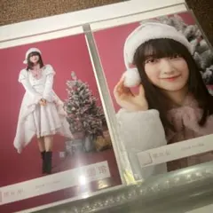 大園玲　櫻坂46 生写真 2025年 サンタ衣装 ヨリ　ヒキ