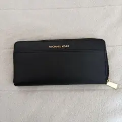 MICHAEL KORS ブラック 長財布
