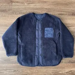 ユニクロ マリメッコ ネイビー フリースジャケット 160 アウター