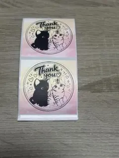オリジナルThank you ステッカー