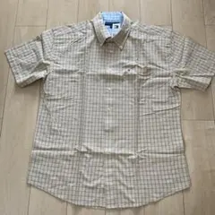 タグ付き未使用　トミーヒルフィガーボタンダウン　シャツ　ベージュ