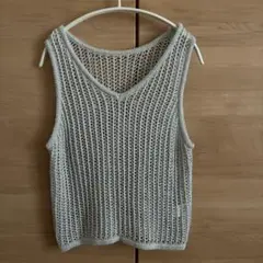 BAYFLOW 「レイヤードに」メッシュラメニットベスト