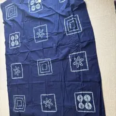 未使用 藍染 本藍絞り染め布 大きめクロス - メルカリ