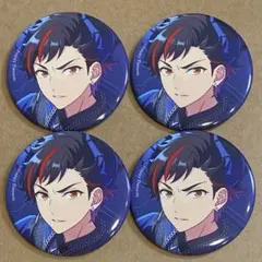 【匿名配送】 あんスタ 流星隊 南雲鉄虎 コレクション缶バッジ 4点セット