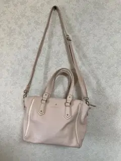 ELLEPLANETEピンク ショルダーバッグ