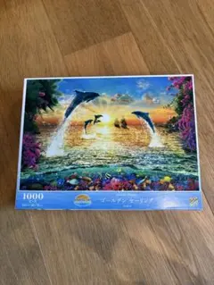ジグソーパズル 1000ピース イルカ 光るパズル パズル