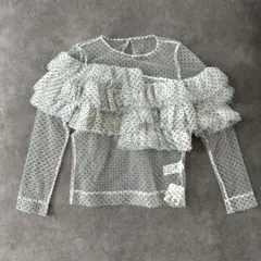 【新品未使用】bibiy ブラウス　タグ付き 2025年最新】bibiy ブラウスの人気アイテム - メルカリ