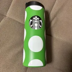 [未使用品]Kate Spade Starbucks ドット柄タンブラー スタバ