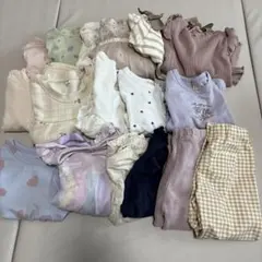 【17点まとめ売り】プティマイン等ベビー服・子供服
