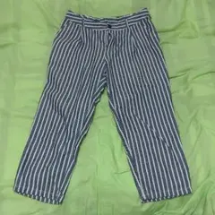 ストライプパンツ(グレー)