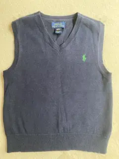 Polo Ralph Lauren ネイビー ベスト 4/4T