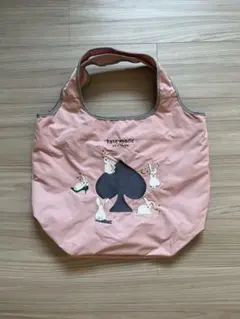 kate spade エコバッグ ピンク ウサギ柄