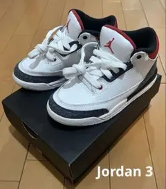 NIKE AIR JORDAN 3 RETRO PS ナイキ ジョーダン18cm