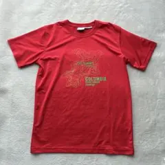 Columbia コロンビア Tシャツ レッド Mサイズのサムネイル