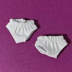 ④1/12サイズ 下着 ホワイト 2点セット