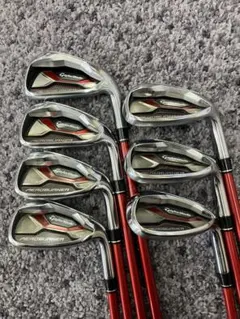 テーラーメイドエアロバーナー7本TM7-415 6i〜PW.AW.SW R テーラーメイド エアロバーナー アイアンセット 5本 #6-Pw TM7-415(R