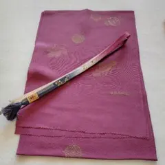 おしゃれな高級正絹手組帯締めと正絹帯揚げセット在庫処分品