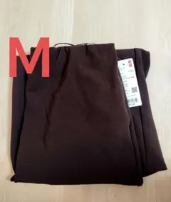 新品 UNIQLO ユニクロ クレープジャージーナロースカート ブラウン Mのサムネイル