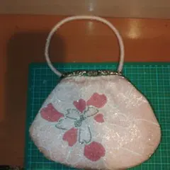 ビーズ装飾 花柄クラッチバッグ13