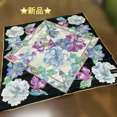 新品レオナールハンカチ、スカーフまとめ売り LEONARD レオナール 大判ハンカチ 2枚セット スカーフ シルク混