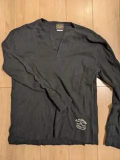 GLADHAND エレファントプリント 長袖カットソー XL ブラック