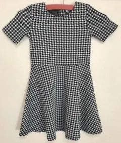 千鳥柄 ワンピース 120〜130 卒業式　入学式