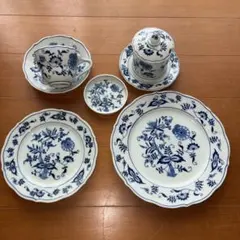 Blue Danube スープ皿6枚セット ブルーオニオン - メルカリ
