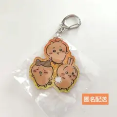 ちいかわ 映画ちいかわ 人魚の島のひみつ ラメアクリルキーホルダー 日焼けトリオ