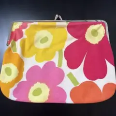 マリメッコ がま口ポーチ