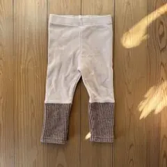 韓国子ども服Mana ベビースパッツ・レギンス ブラウン 80