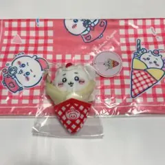 新品未開封 ちいかわ クレープくじ クレープになっちゃった!!マスコット タオル