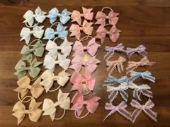 未使用★リボン ヘアゴム＆ヘアピン