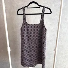 ZARA キャミワンピース Sサイズ 総柄 タンクトップ レディース ザラ
