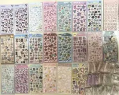 り*ね様 ボンボンドロップシール　まとめ売り　ミニシール帳