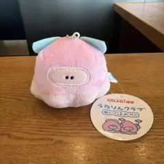 新品 タグ付き うねりんクラブ ぬいぐるみMC タコ(桃) ラウンドワン限定