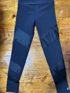 jazzercise ジャザサイズ レギンス Sサイズ ブラック ピンクロゴ