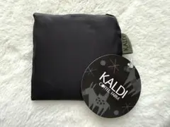 KALDI カルディ 折りたたみエコバッグ 午年 馬 黒　未使用　タグ付き