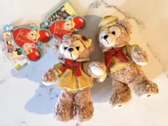 ダッフィー＆シェリーメイ ぬいぐるみバッジ 2点セット - メルカリ