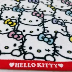 ハローキティ フェイスタオル かわいい カラフルデザイン サンリオ34×79