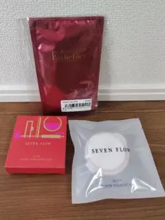 セブンフロー　グロウセラム　ファンデーション　レフィル　コンパクト　ケース