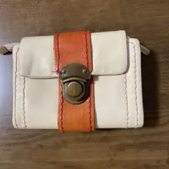 tsumori chisato 二つ折り財布 アイボリー/茶色のサムネイル