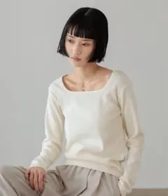 LOWRYSFARM ローリーズファーム 長袖 スクエアネック