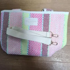 ROPE' PICNIC マルチストライプ トートバッグのサムネイル