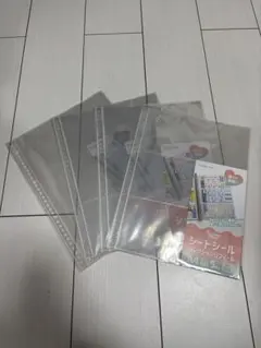 シートシールコレクションリフィル A4 5枚入り 4セット　hapila