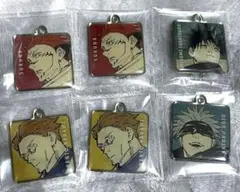 呪術廻戦　特製引き出しBOX付きカステラ焼きメタルチャーム6点セット