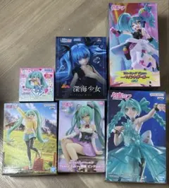 【新品未開封】初音ミク　フィギュア6点セット