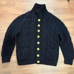 INVERALLAN⭐︎ネイビー⭐︎3A⭐︎ケーブルニットセーター⭐︎メンズL程度 2026年最新】インバーアラン 3aの人気アイテム - メルカリ