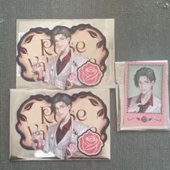 にじさんじ Rose Valentine ランダムチェキ風カード 特典 五木左京