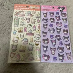 ぷくっとシール サンリオキャラクターズ　立体シール